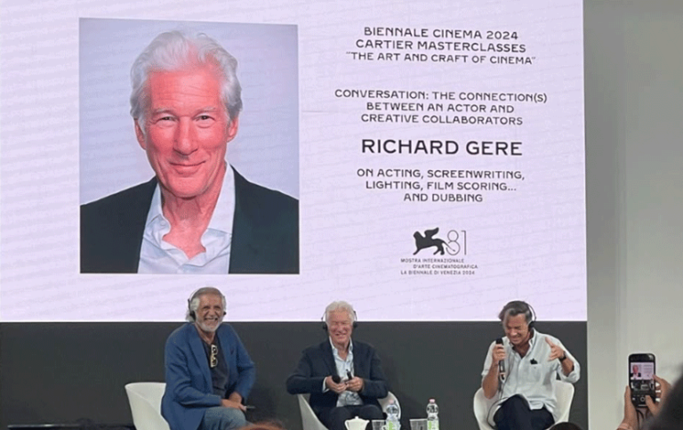 Richard Gere at the Venice Film festival